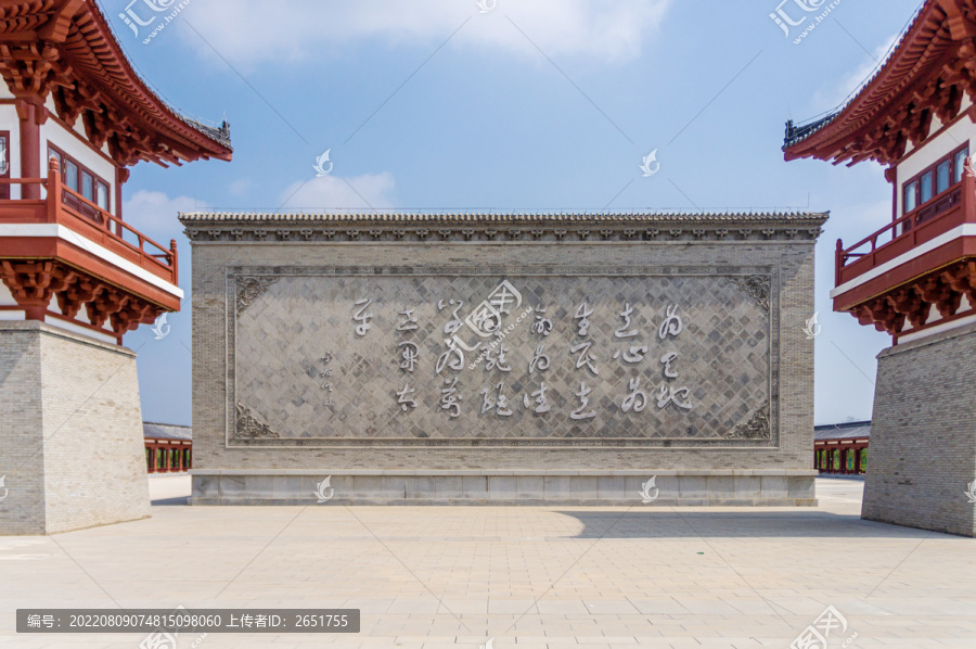 张载祠仿古建筑