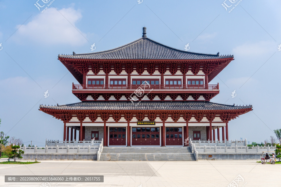 张载祠仿古建筑