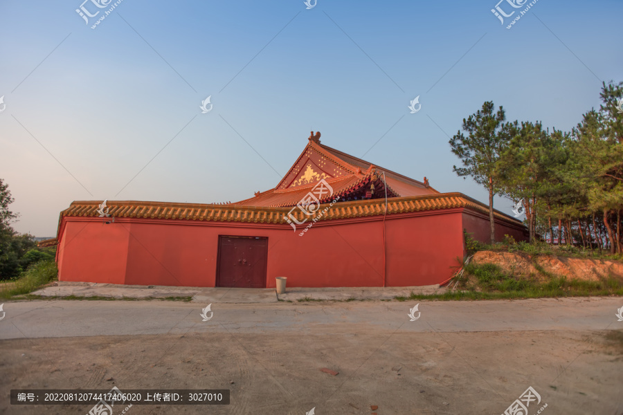 肥东岱山湖演法禅寺