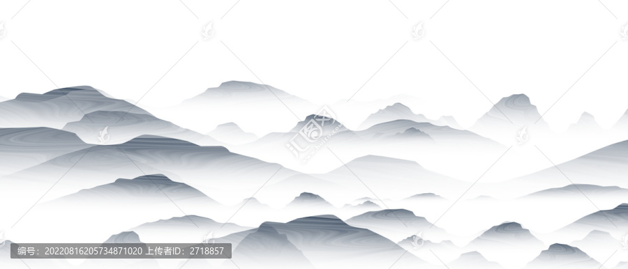 水墨山水畫(huà)