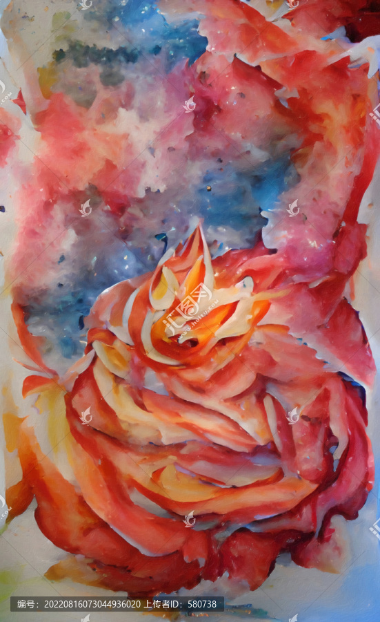 抽象花卉玄關(guān)