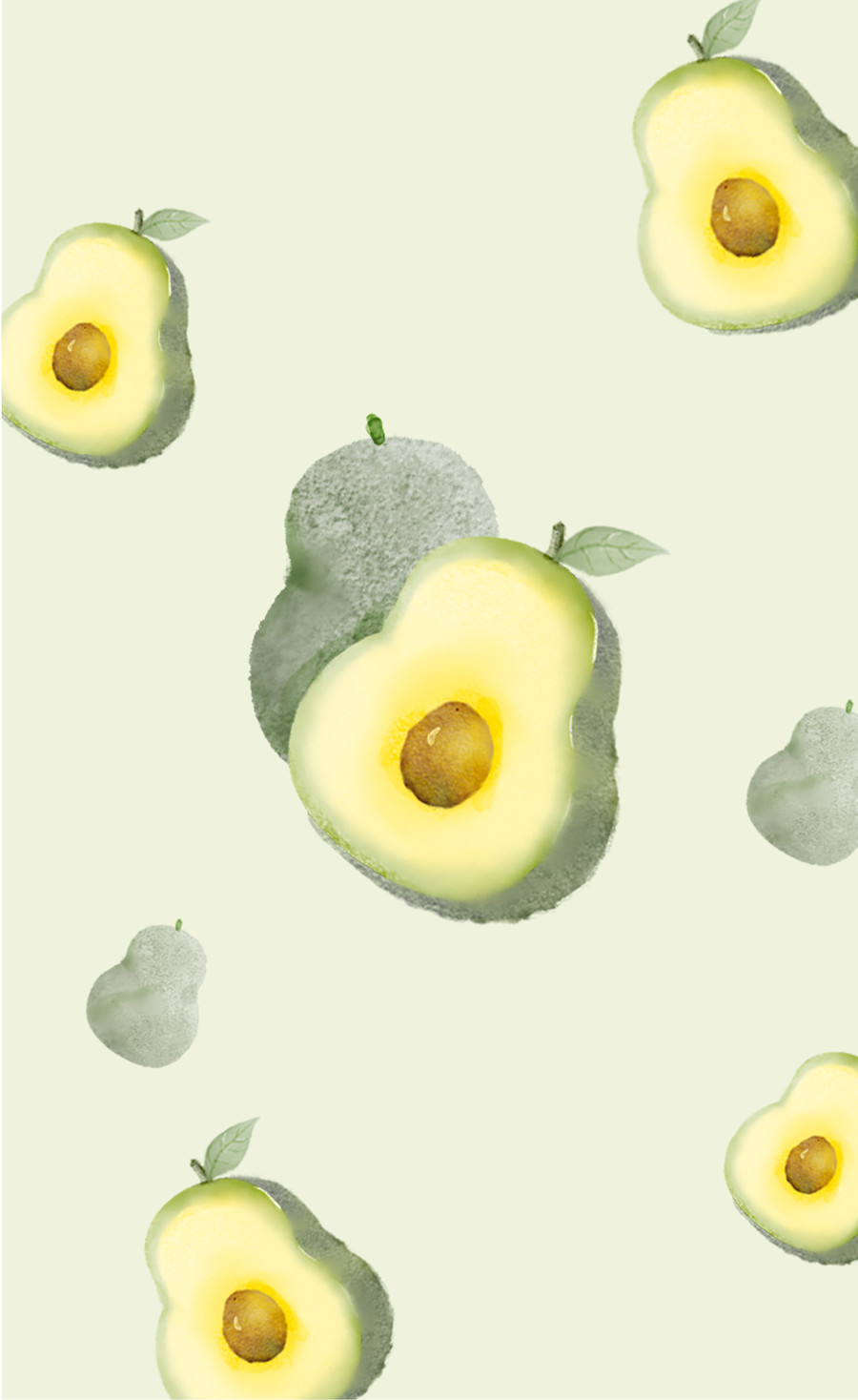 水果葡萄手机壳图案设计插画