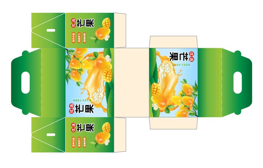 芒果水果包裝禮盒