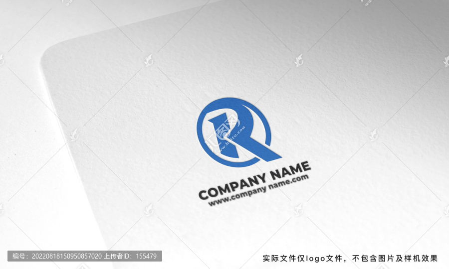創(chuàng)意字母R標志設(shè)計