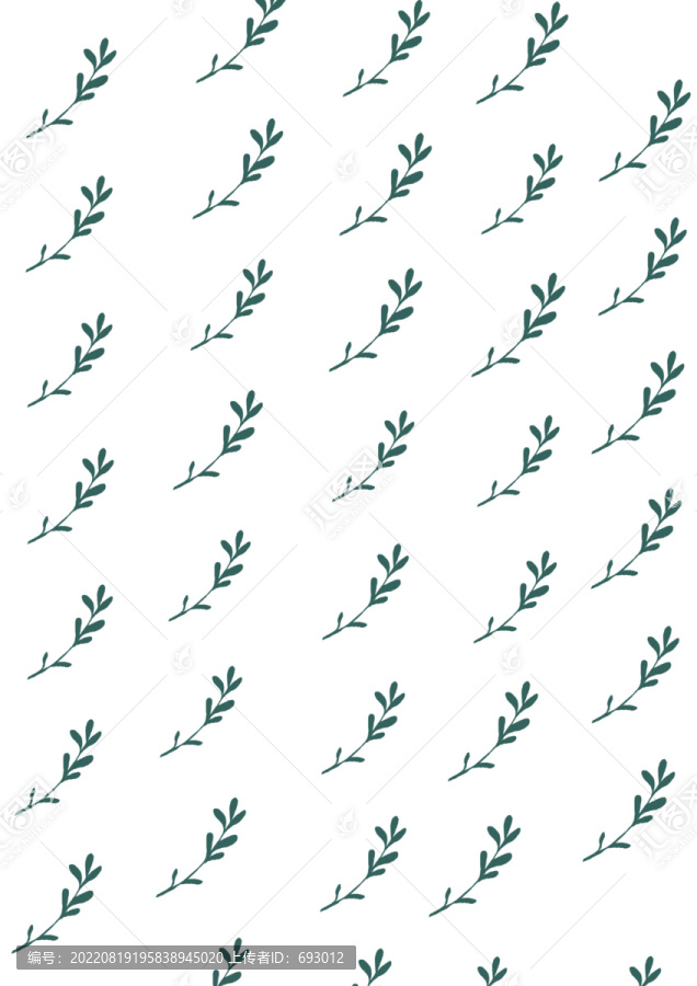 樹枝文藝清新自然平鋪背景底紋