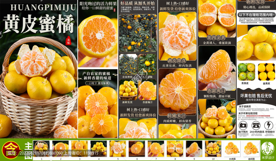 黃皮蜜橘詳情