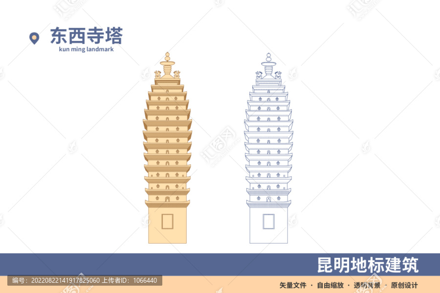 東西寺塔