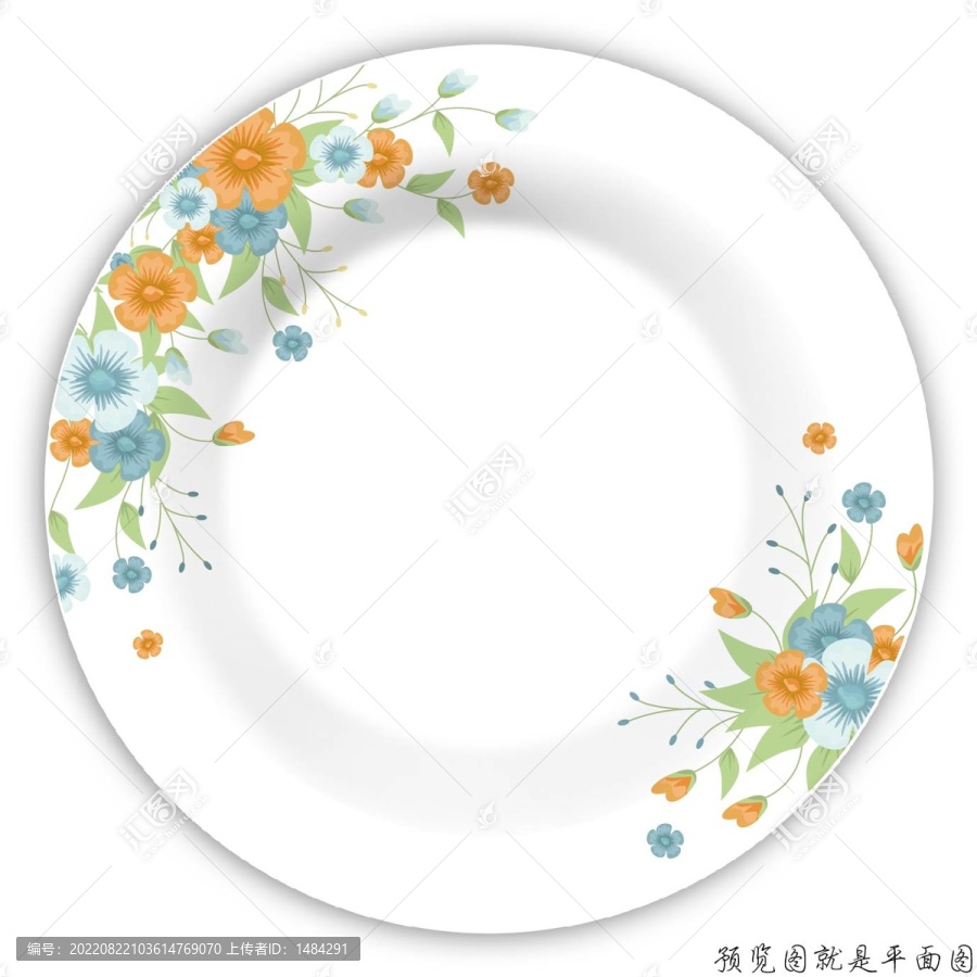餐具花面