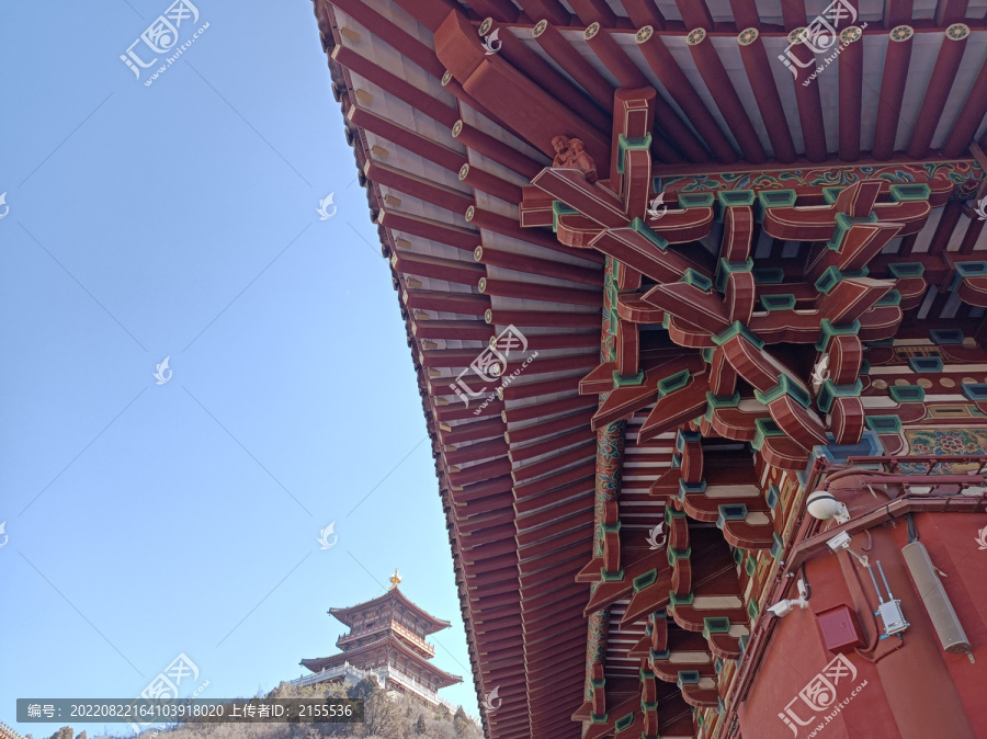 太山龙泉寺大雄宝殿斗拱结构