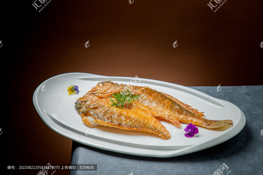 香煎黃花魚