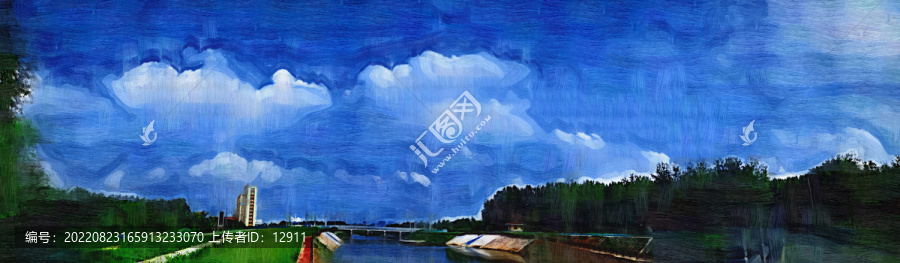 風景油畫裝飾畫