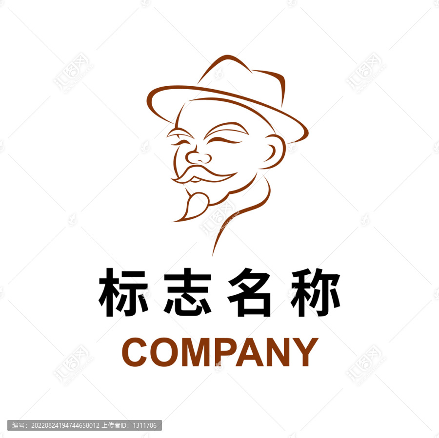 人像logo