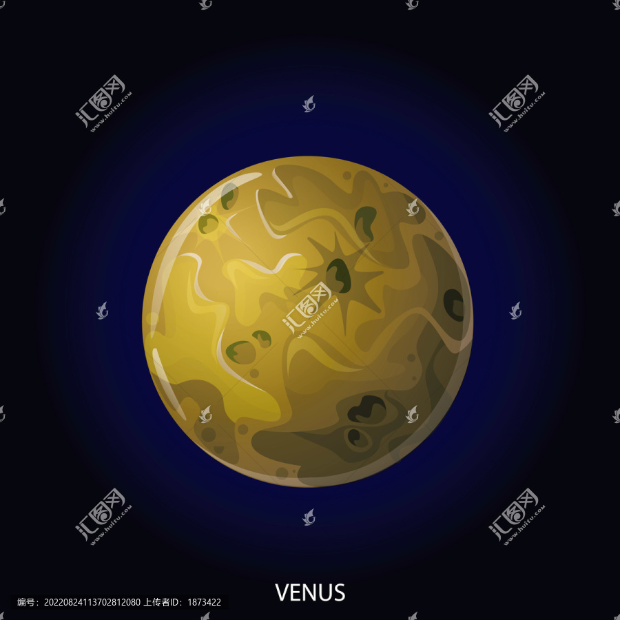 金星星球插圖