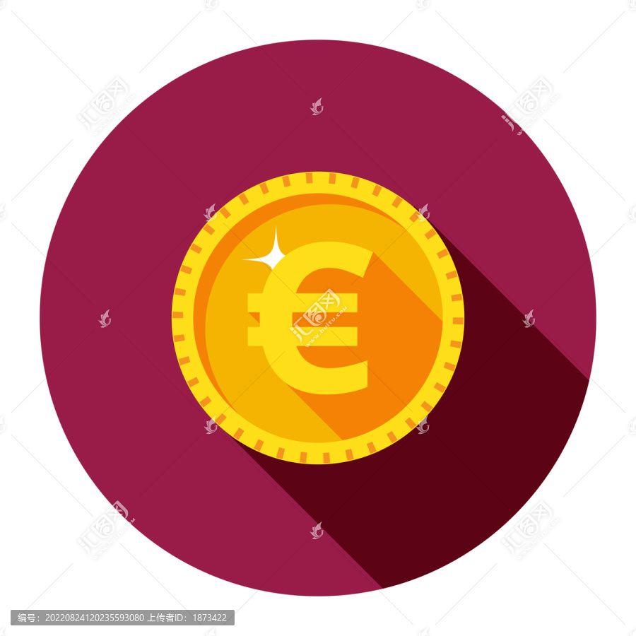 歐元貨幣插圖