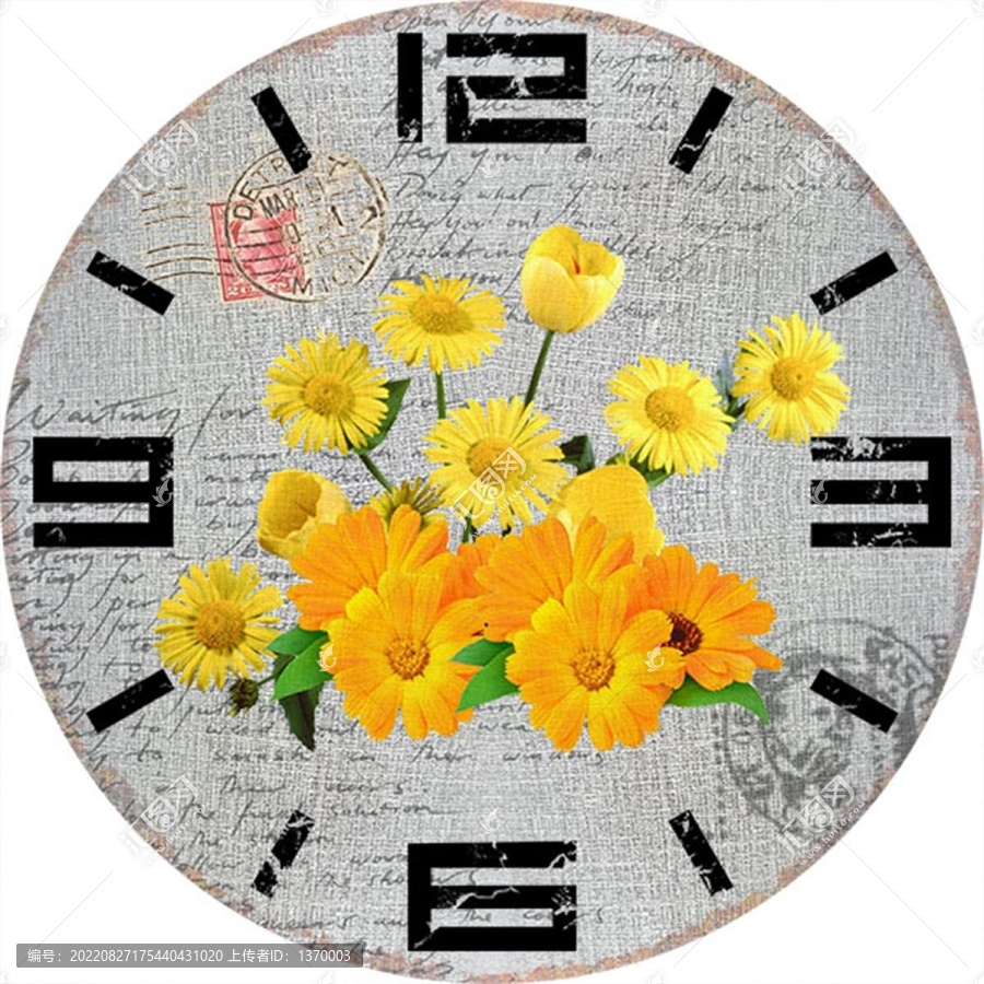 鐘面紙復(fù)古鐘面花紙歐美風(fēng)格