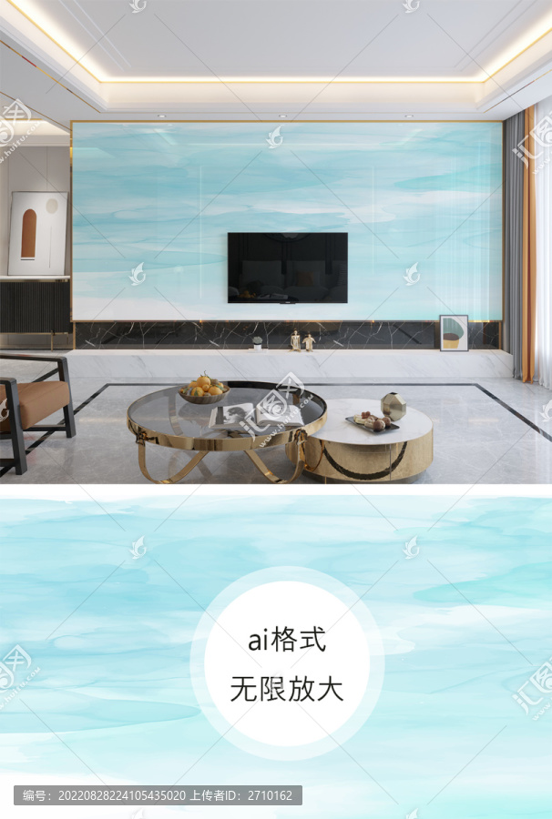 抽象背景墻