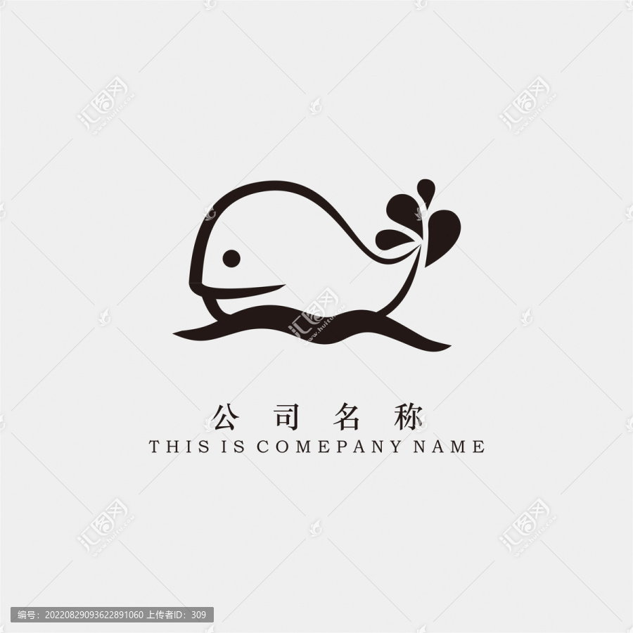 可愛(ài)鯨魚(yú)logo