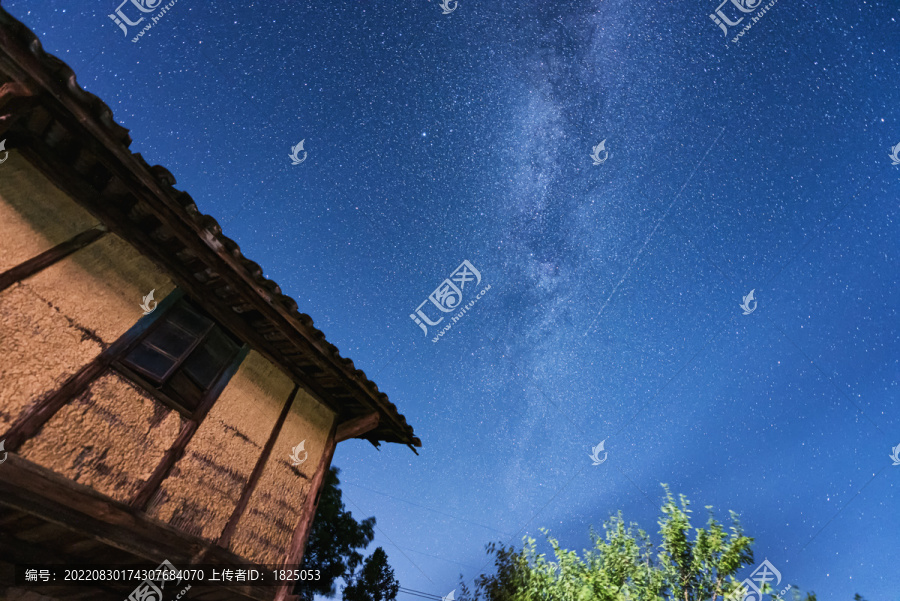 星空银河自然风光