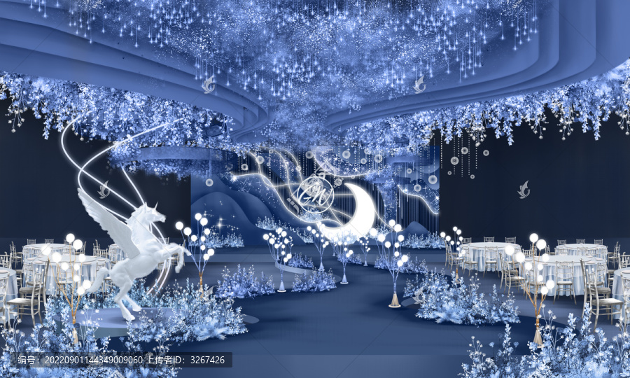 藍色星空婚禮