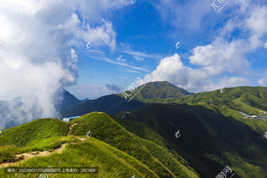 江西武功山金顶