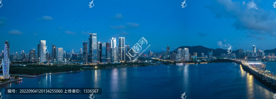 深圳湾前海夜景