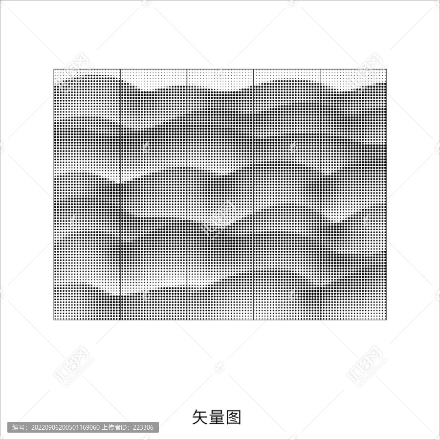 圓點(diǎn)鏤空?qǐng)D案
