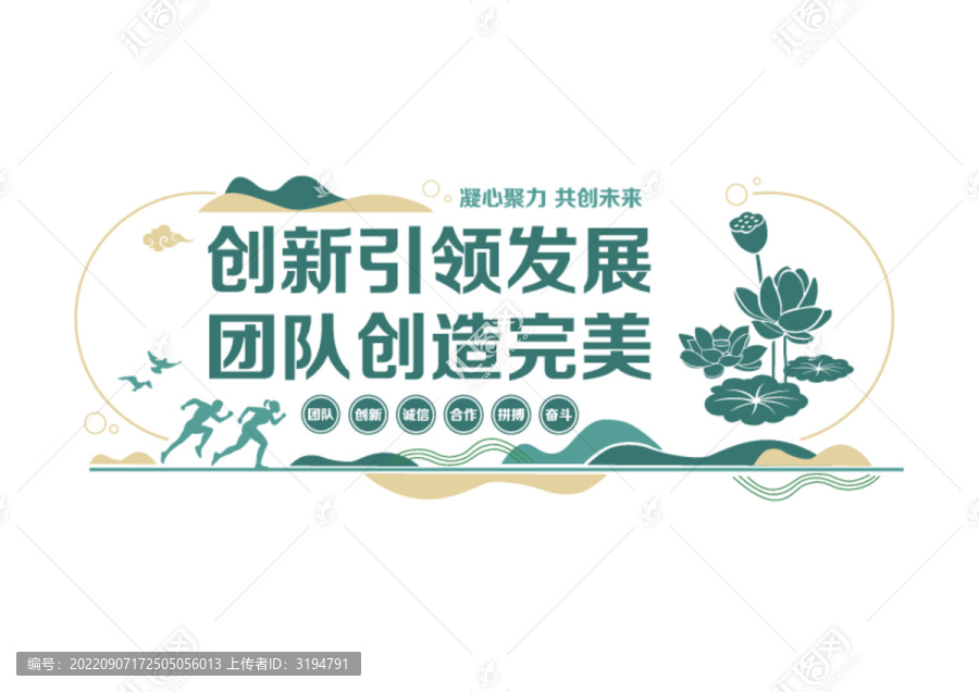 企業(yè)團(tuán)隊文化墻