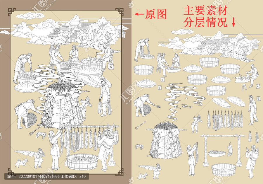 農(nóng)家煙熏臘肉制作流程