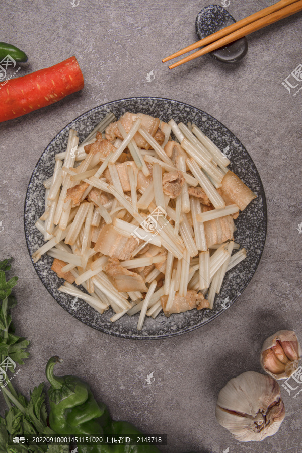 青菜炒肉