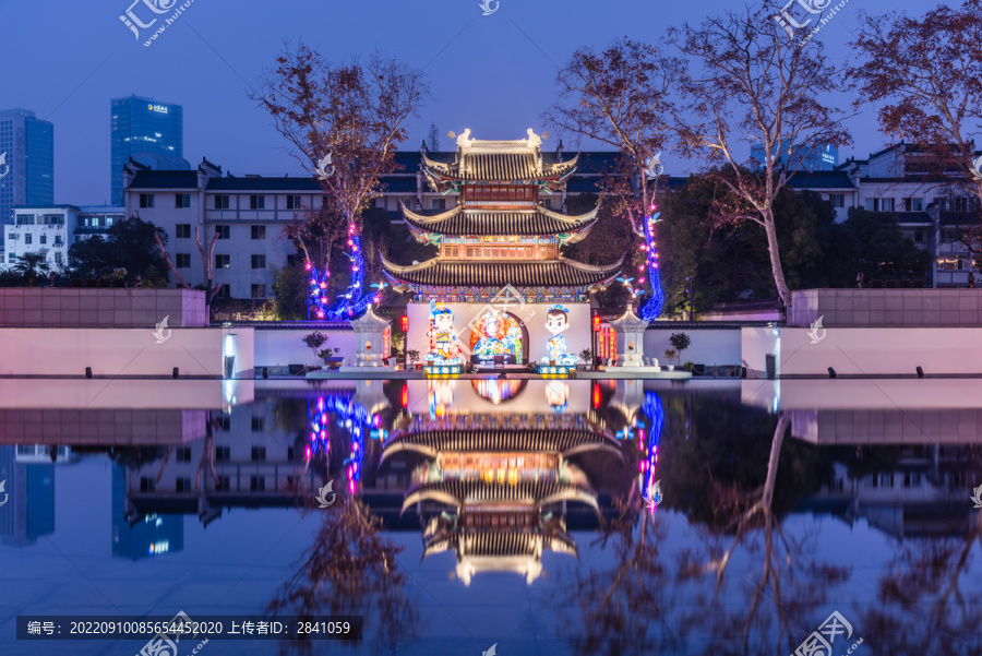 南京中国科举博物馆建筑夜景