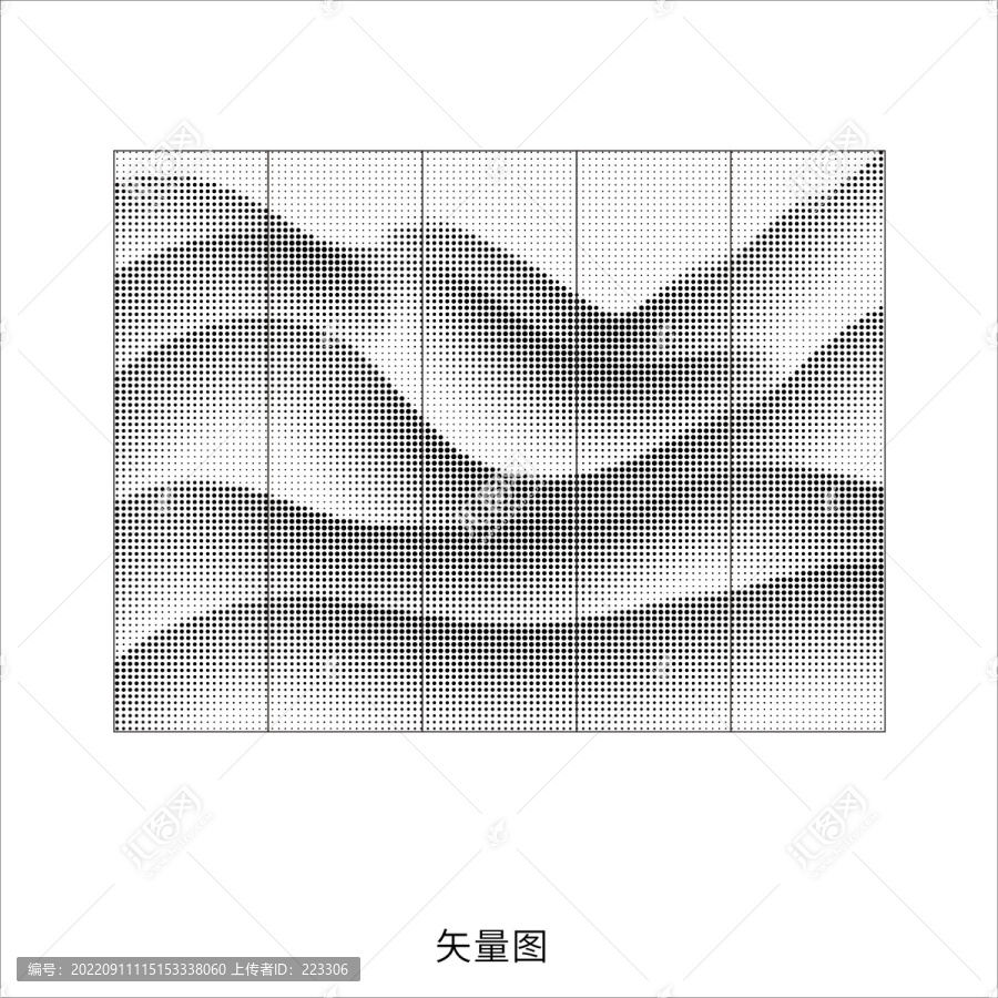 意境鏤空圖案