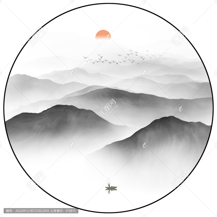 新中式山水畫(huà)