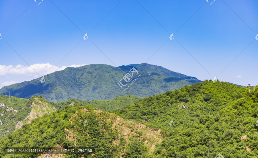 北京京西古道风景区自然风光