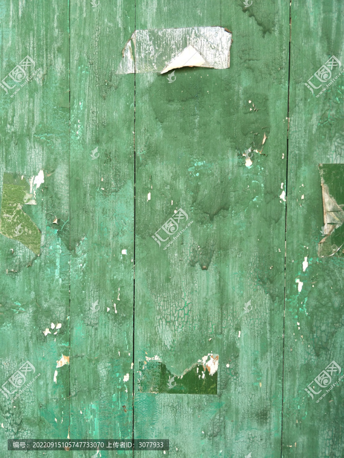 绿色木门门板