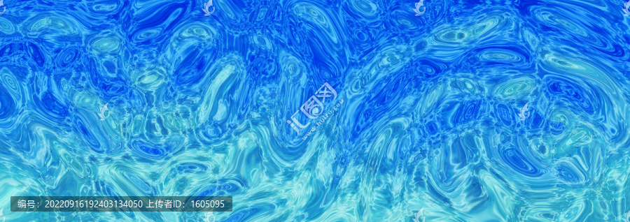長幅波浪水紋