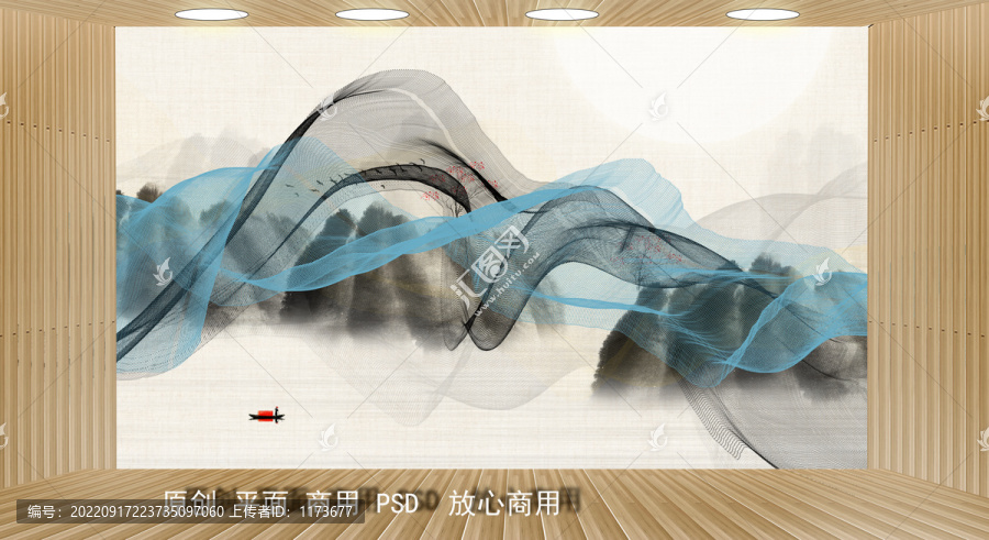 線條裝飾畫(huà)