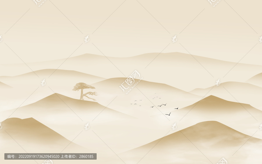 新中式山水畫