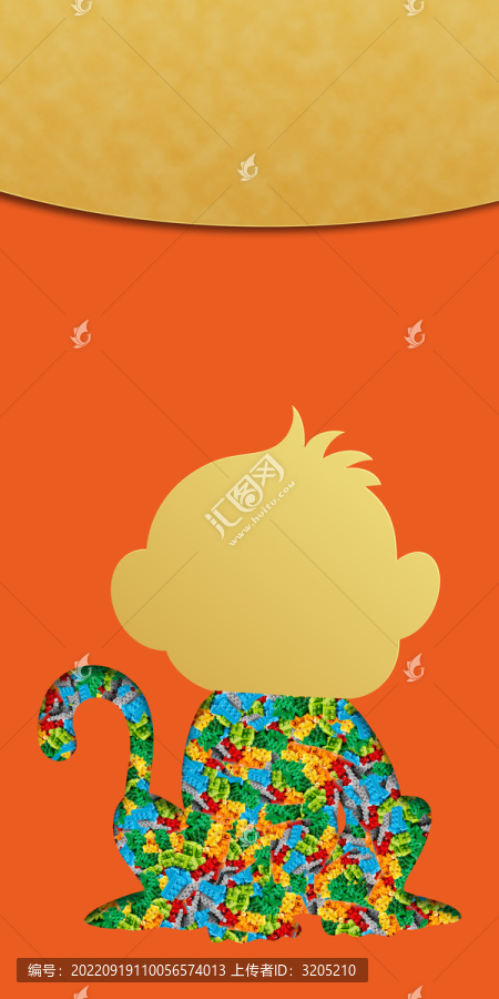 十二生肖猴玄關(guān)裝飾畫