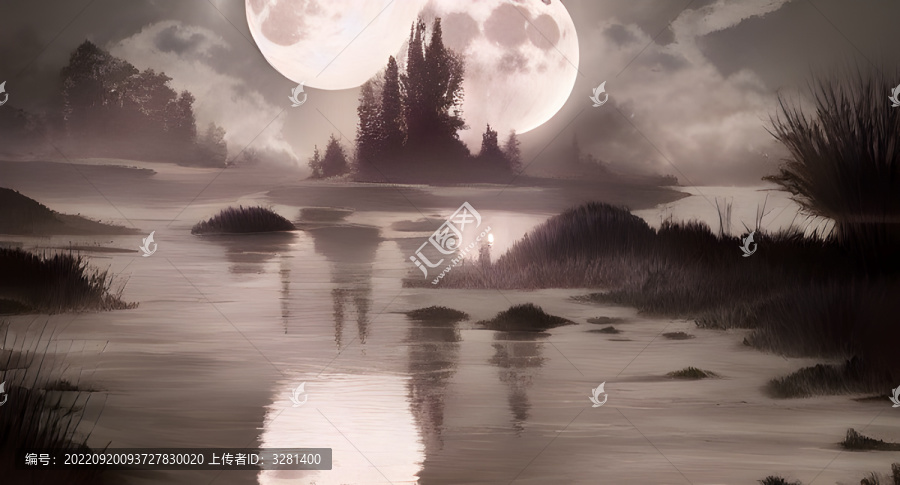 春江花月夜圖