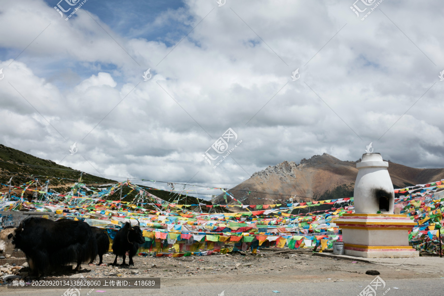 西藏公路上的风景