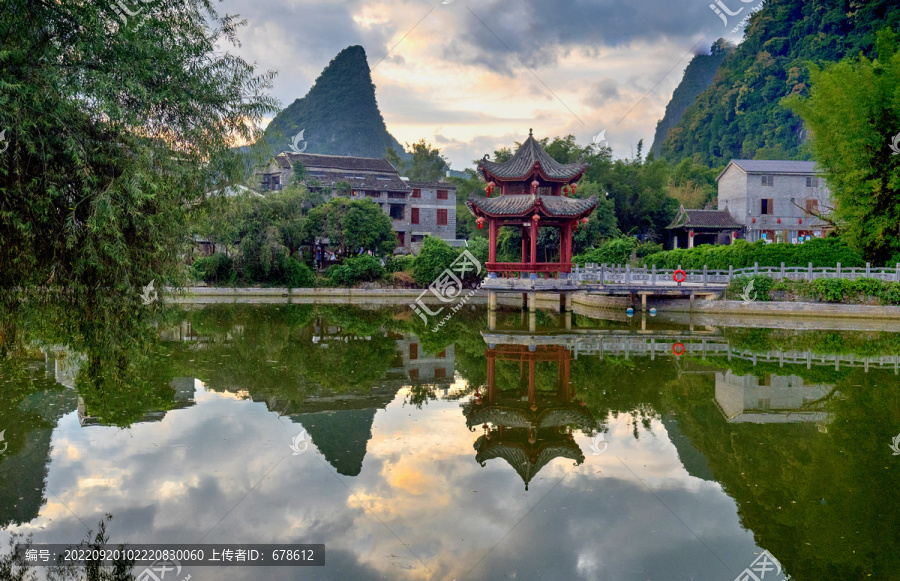 广西黄瑶古镇景观