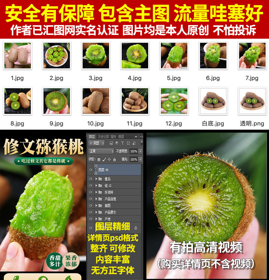 修文獼猴桃詳情