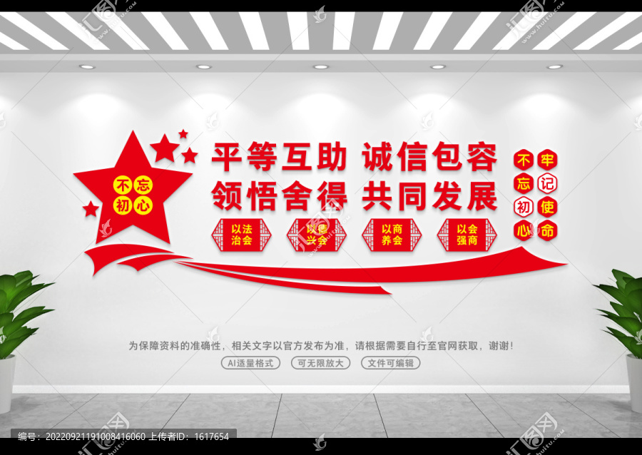 商會(huì)形象墻