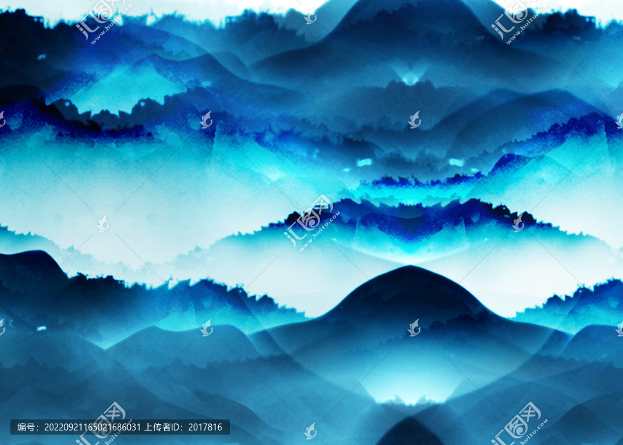 禪意山水畫