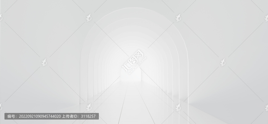 3D渲染幾何空間背景