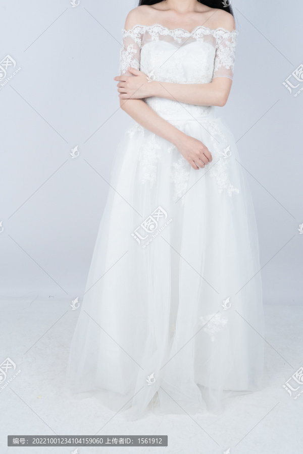 婚纱女性