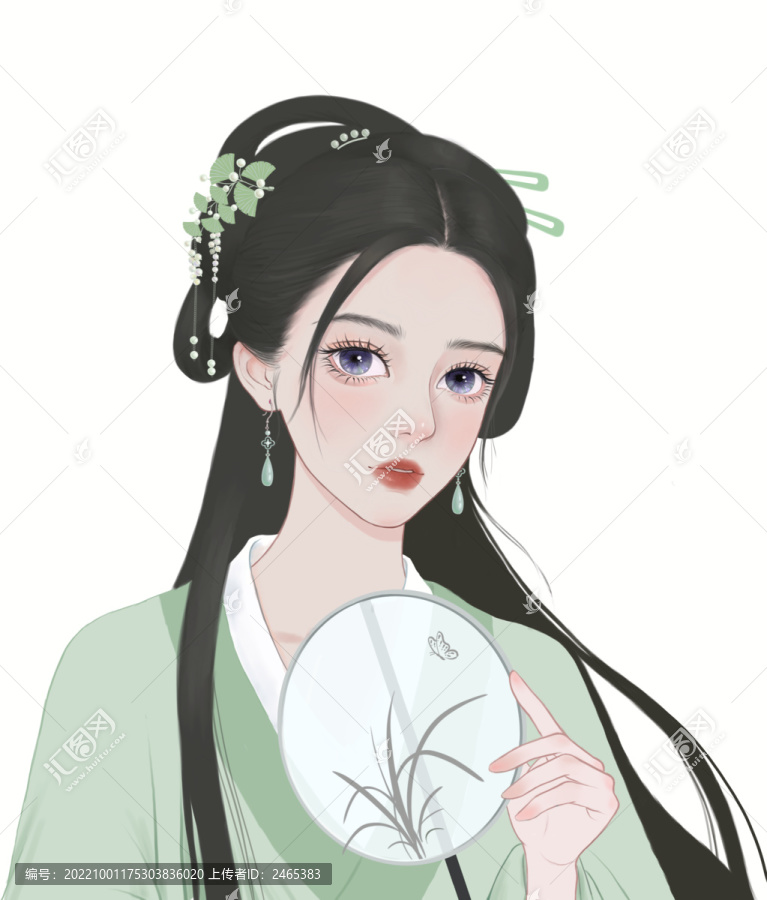 古風(fēng)漢服少女