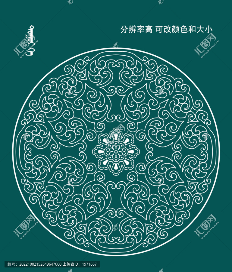傳統(tǒng)圓形圖案
