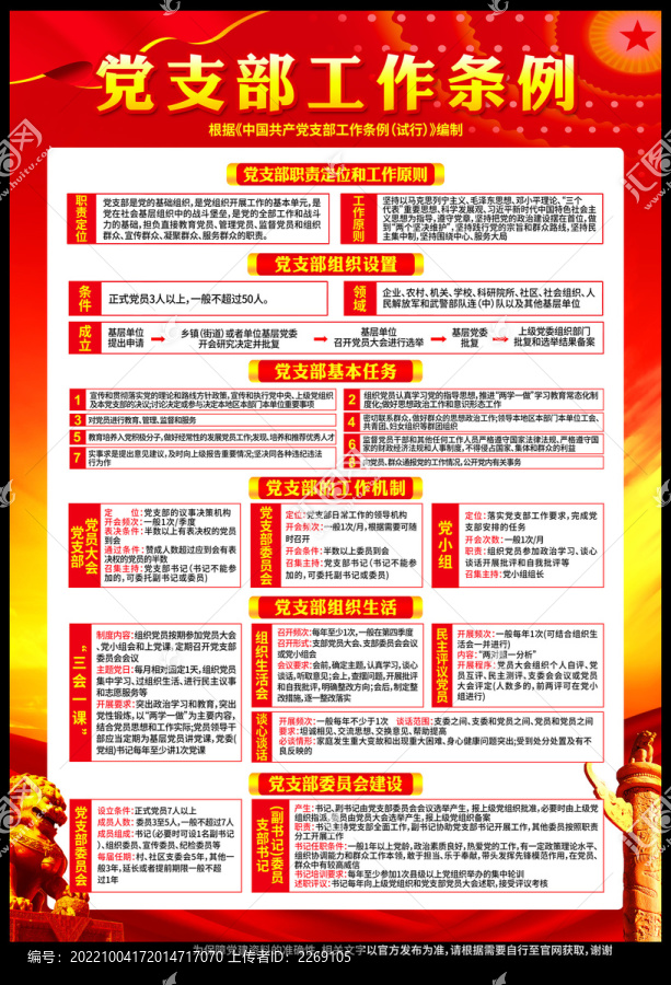黨支部工作條例