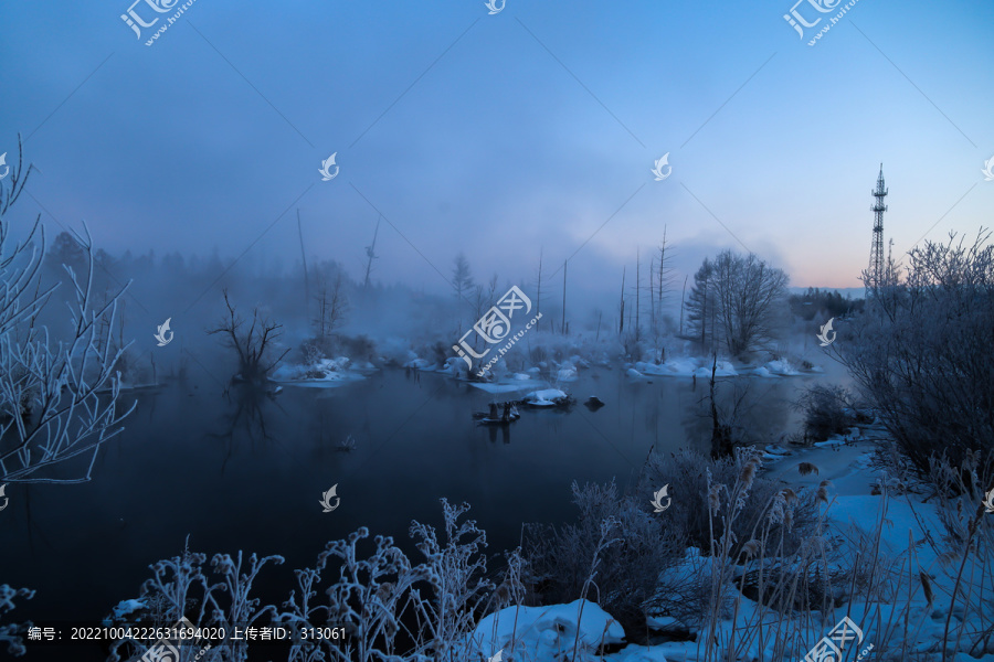 雾凇岛中国雪乡